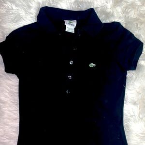 Lacoste black polo